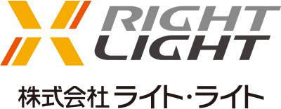 RgithLightロゴ　「正しい」行動を積み重ね 「光り」輝ける企業へ